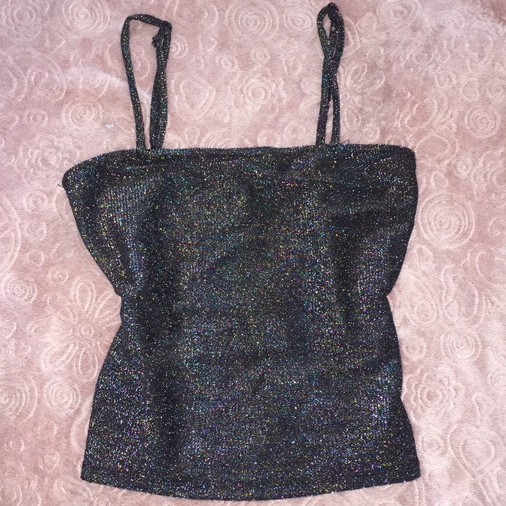 Sparkly tank top